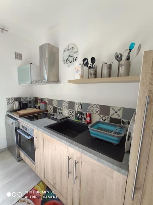 Studio Tribord Le Treport - Vue Mer & Falaises Dış mekan fotoğraf